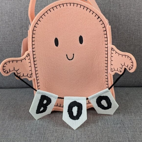 RGI Home Peach Ghost Treat Basket Bag - Picture 2 of 7